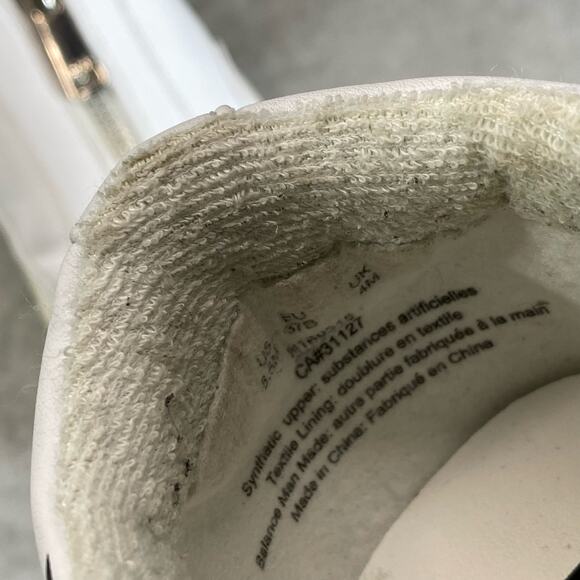 DKNY Women's White Caleb Logo Slip-On Zip-Up Sneakers SZ 6.5 - Picture 7 of 8